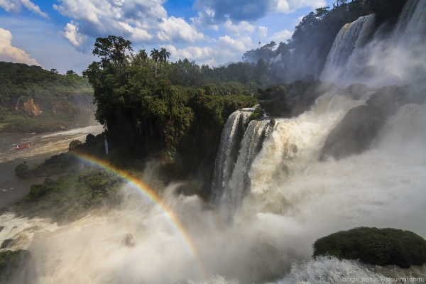 Большая вода - водопады Игуасу
