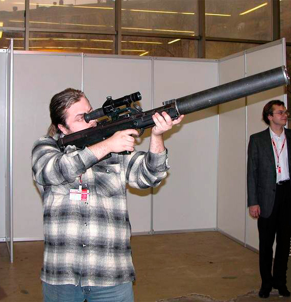 ВССК «Выхлоп» - бесшумная крупнокалиберная снайперская винтовка 12,7 мм
