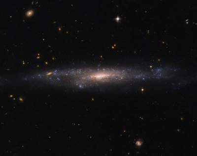 "Хаббл" сделал фото необычной галактики