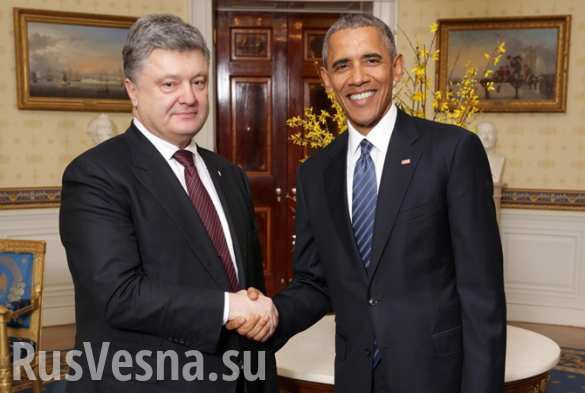 Порошенко наврал украинцам о встрече с Обамой | Русская весна