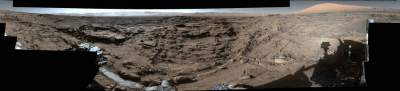 НАСА показало панораму миллиардов лет истории Марса