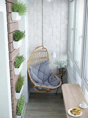 Необычные идеи для маленьких балконов. Фото