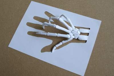 Датский художник создает шедевры из бумаги. Фото