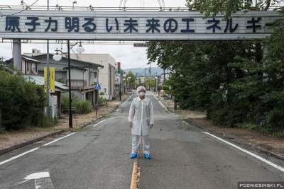  Заброшенная Фукусима и ее героический житель. Фото