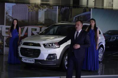 В Киеве показали обновленный кроссовер Chevrolet