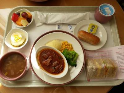 Больничная еда в разных странах мира. Фото