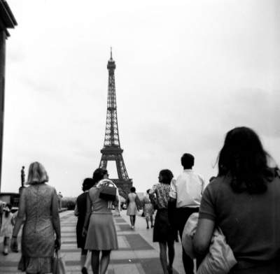Раритетные снимки Парижа 60-х годов. Фото