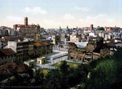 Как выглядел Рим в конце XIX века. Фото
