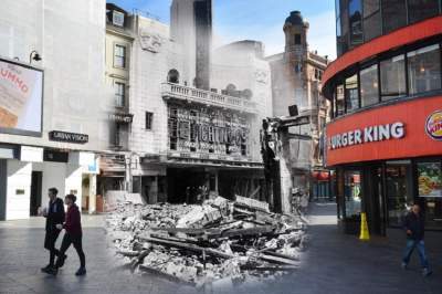 Фотопроект, посвященный бомбардировке Лондона во Второй мировой. Фото