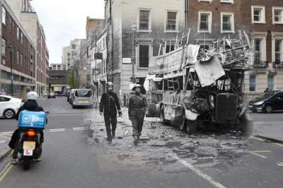 Фотопроект, посвященный бомбардировке Лондона во Второй мировой. Фото