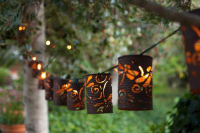 Идеи вашего дома: красивые садовые фонарики своими руками. Фото