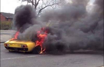 В автомастерской сожгли суперкар за 1,6 млн долларов