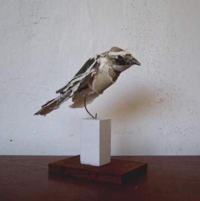 Художница создает скульптуры животных из бумаги. Фото