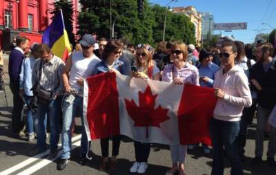 В Киеве состоялся Марш равенства. Фото