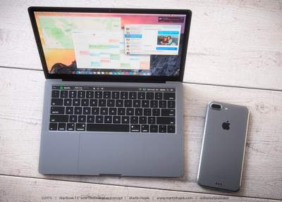 В Сеть выложили концепт ноутбука MacBook Pro