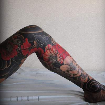 Масштабные татуировки для самых отчаянных. Фото