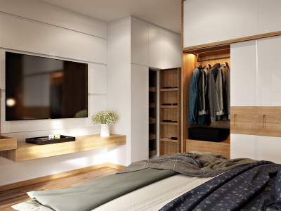 Маленькие комнаты, превратившиеся в спальни мечты. Фото