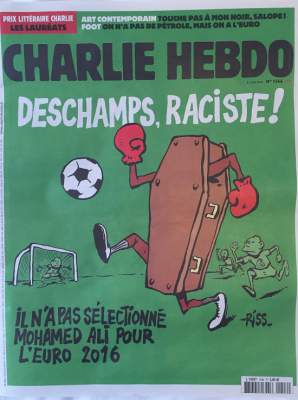 Charlie Hebdo посмеялся над возможными терактами на Евро-2016