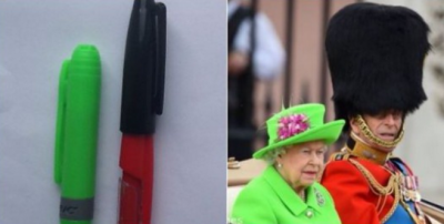 Елизавету II критикуют из-за зеленого наряда в день рождения