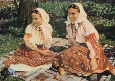 Очаровательные украинки из 50-х годов прошлого века. Фото