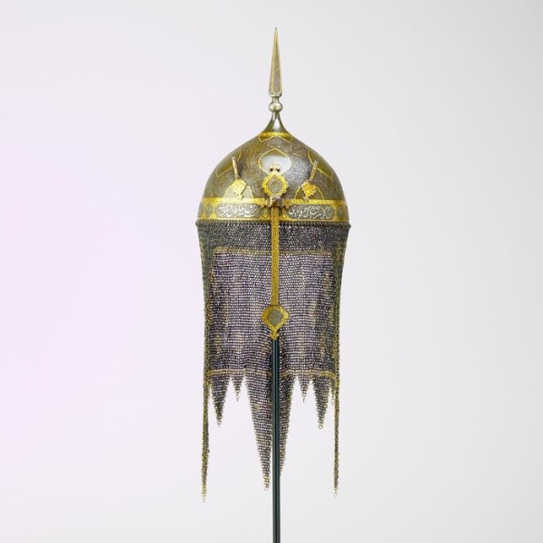 Персидский шлем ("худ" или "колах-худ") и щит