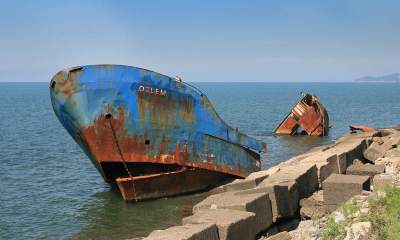 “Пост из прошлого”: мир заброшенных кораблей. Фото