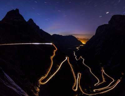 Тропа троллей – изюминка туристических дорог Норвегии. Фото