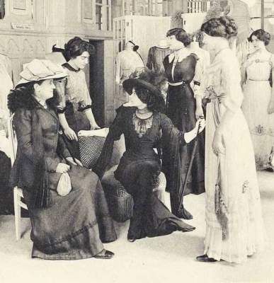 Модный Париж конца XIX века. Фото