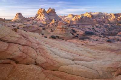 Сюрреалистичные пейзажи американских пустынь. Фото
