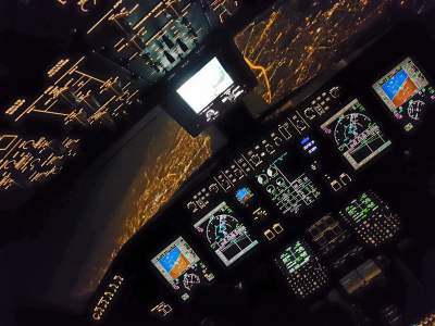 Мир глазами пилотов пассажирских авиалайнеров. Фото