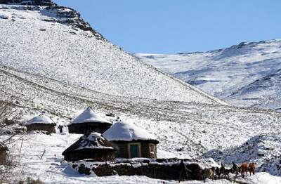 Свежая идея для путешествия: "царство неба" королевство Лесото