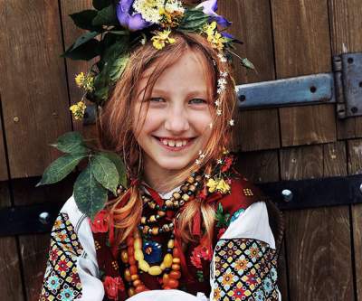 Украинские венки как произведение искусства - удивительный проект арт-мастеров. Фото
