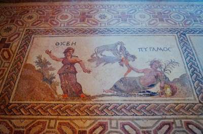 Уникальные древнегреческие мозаики Пафоса. Фото