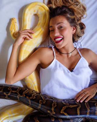 Регина Тодоренко больше не боится змей
