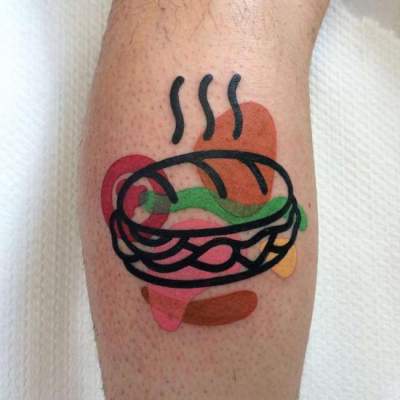 Забавные татуировки от итальянского мастера. Фото