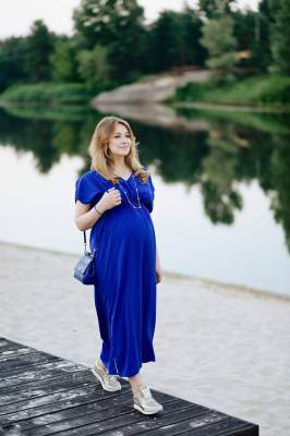 Беременная Елена Кравец восхитила публику новыми фото