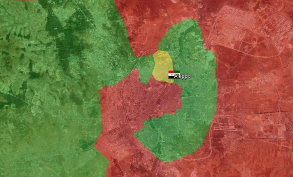 Три дня битвы за Алеппо. Карты и стратегия