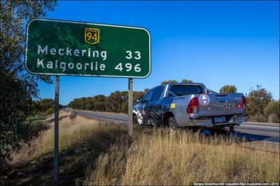 Австралия - страна идеальных дорог. Фото
