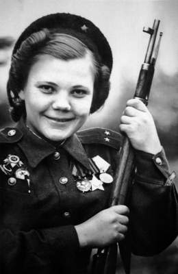 Самые опасные женщины-снайперы в СССР. Фото