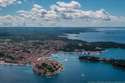 Сказочная Хорватия с высоты птичьего полета. Фото