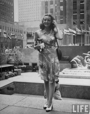  Нью-йоркские красавицы 1940-х годов. Фото