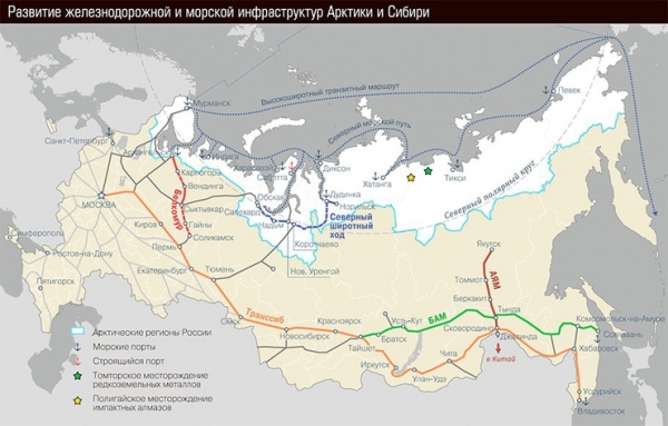 В Совбезе предложили связать Сибирь и Арктику дирижаблями