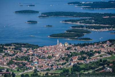 Сказочная Хорватия с высоты птичьего полета. Фото
