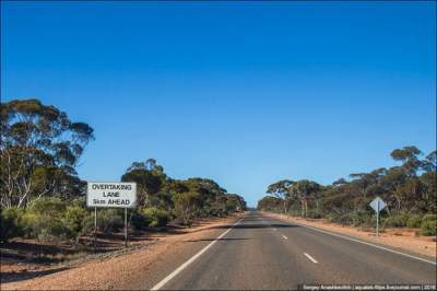 Австралия - страна идеальных дорог. Фото