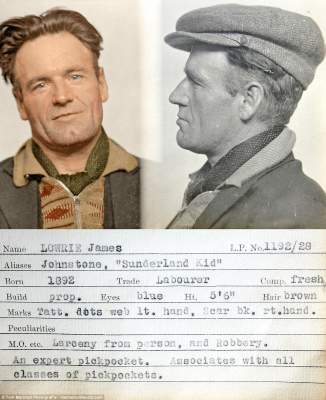 Преступники 1930-х годов в серии архивных снимков. Фото