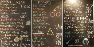 Необычное кафе для истинных фанатов Гарри Поттера. Фото