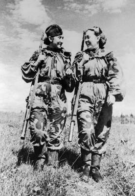 Самые опасные женщины-снайперы в СССР. Фото
