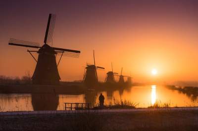Волшебная красота природы Нидерландов. Фото