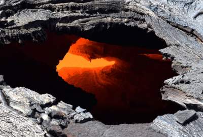 Килауэа:  один из самых активных вулканов на Земле. Фото