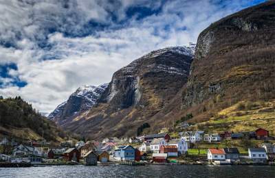 Роскошные пейзажи королевства Норвегия. Фото